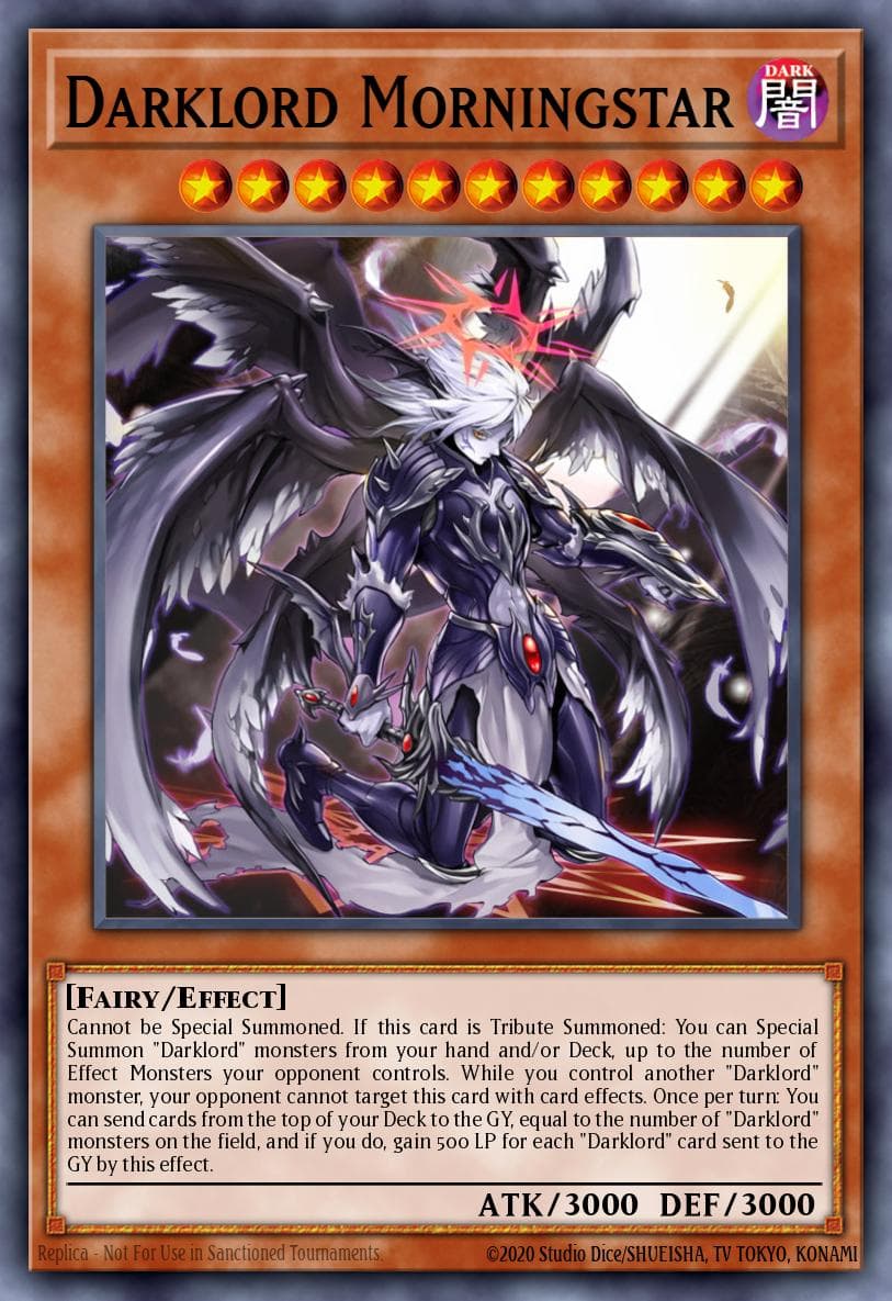 Darklord Morningstar Maze of Muertos card
