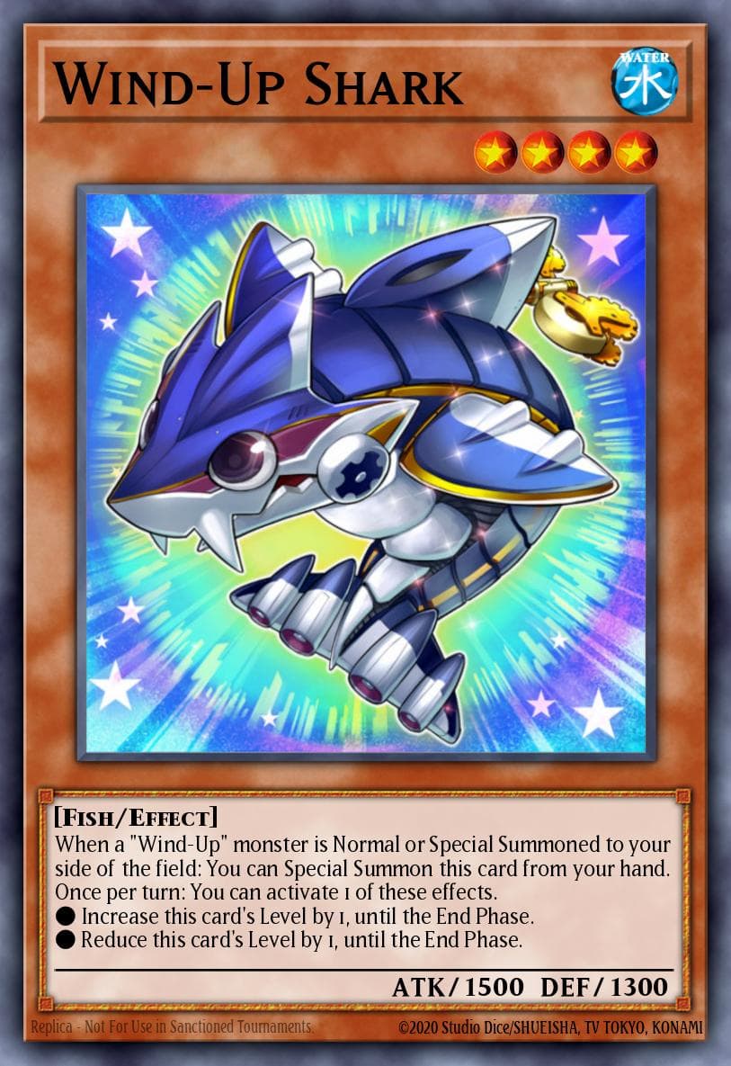 Wind-Up Shark Cosmo Blazer: Special Edition card