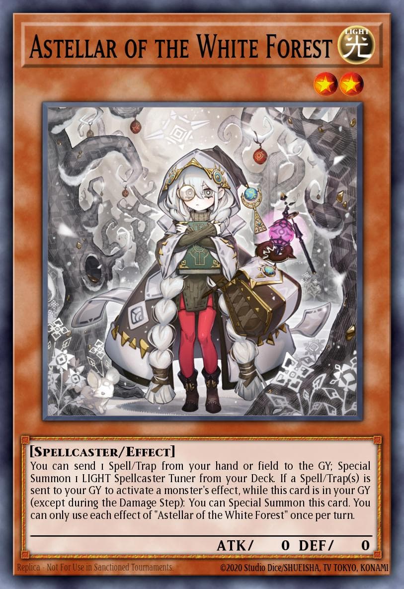 Astellar of the White Forest The Infinite Forbidden card