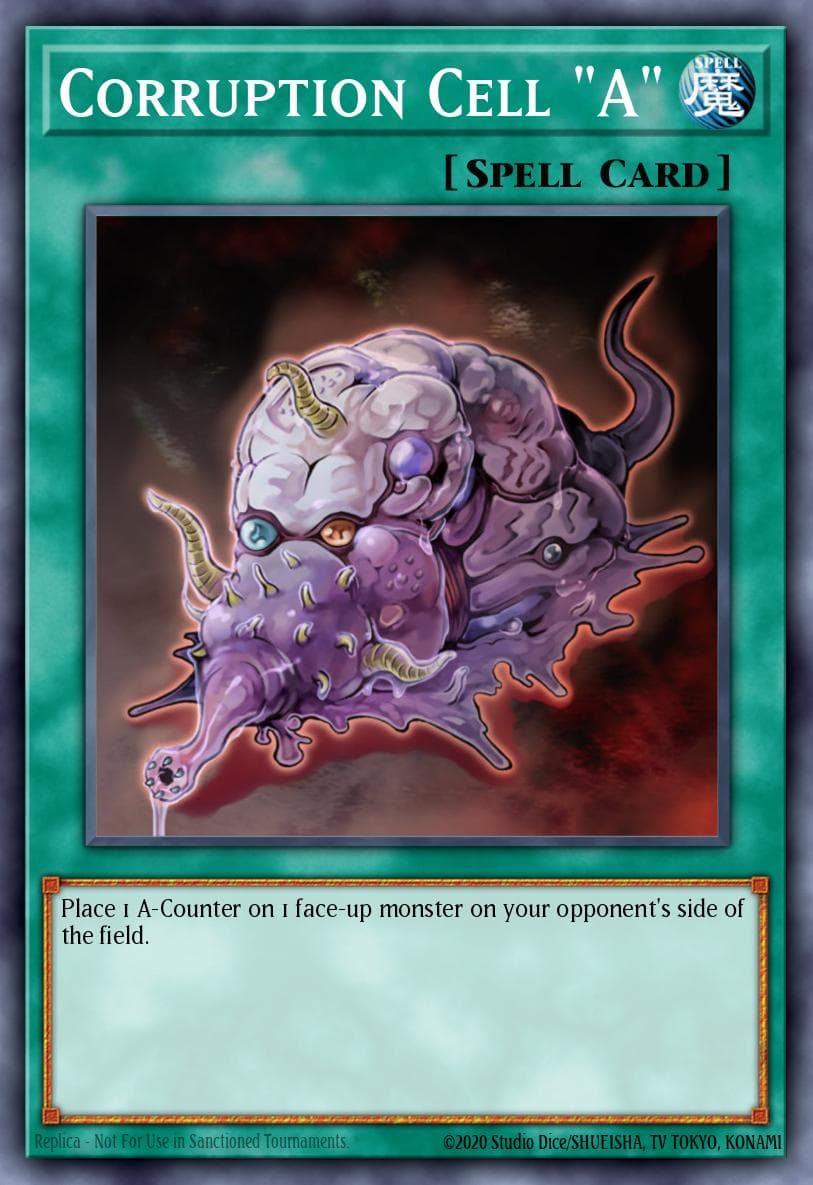 Corruption Cell "A" Cyberdark Impact card