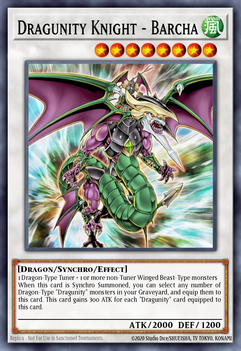 Dragunity Knight - Barcha OTS Tournament Pack 8 (POR) card