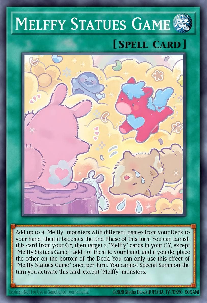 梅尔菲摔倒倒 遊戲王 card