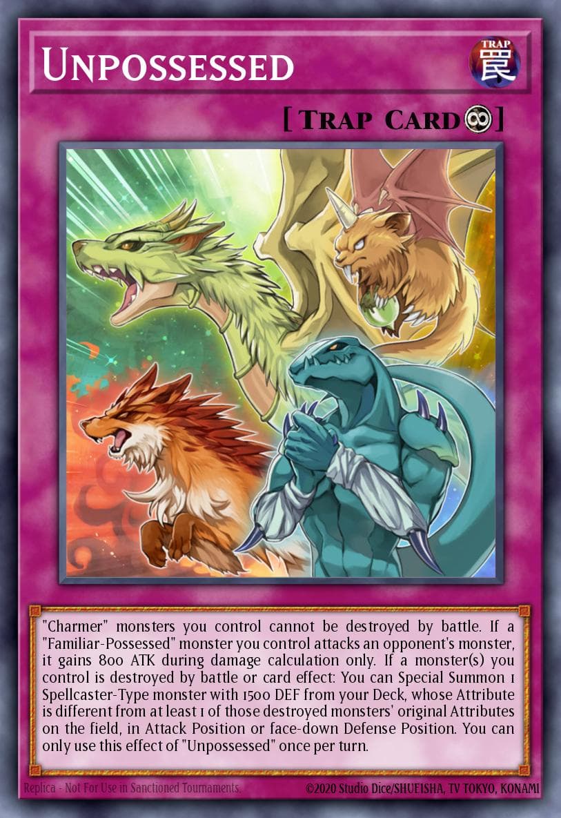 Unpossessed THE CHRONICLES DECK: Spirit Charmers (All-Foil Edition) card