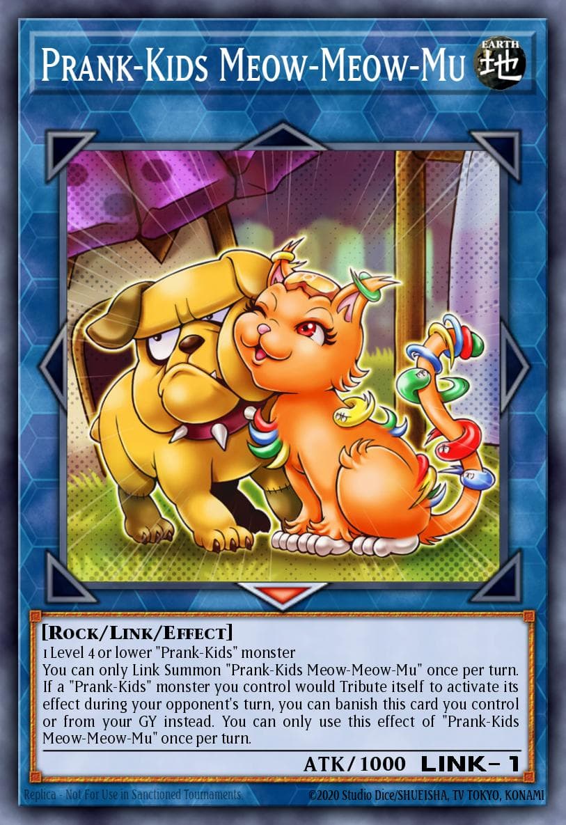Prank-Kids Meow-Meow-Mu Phantom Rage Premiere! promotional card card