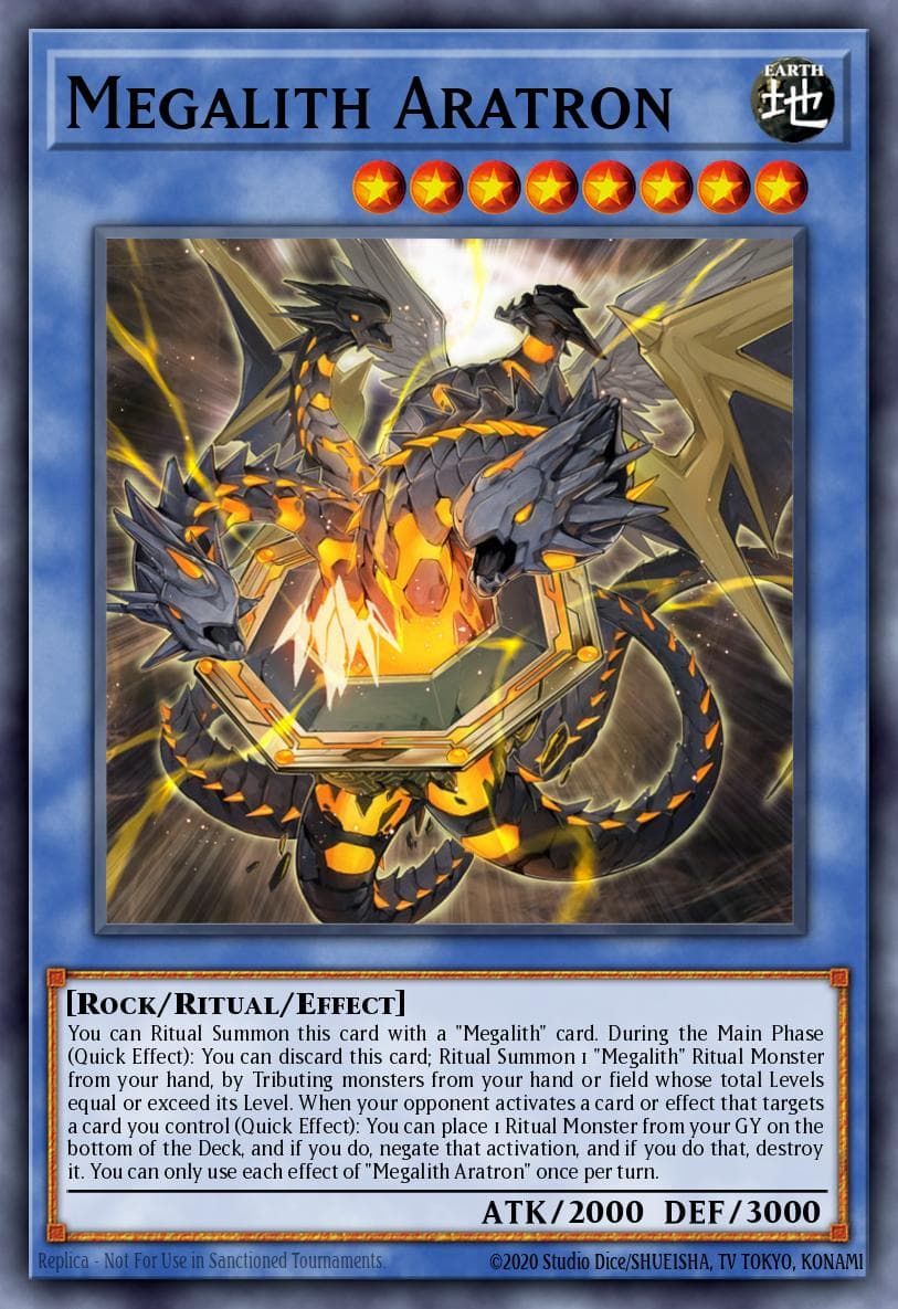 Megalith Aratron Ignition Assault Special Edition card