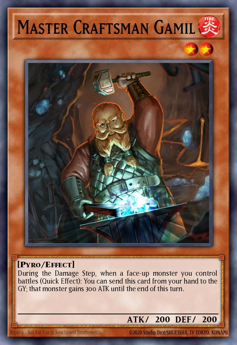 Master Craftsman Gamil Battle Pack 3: Monster League card