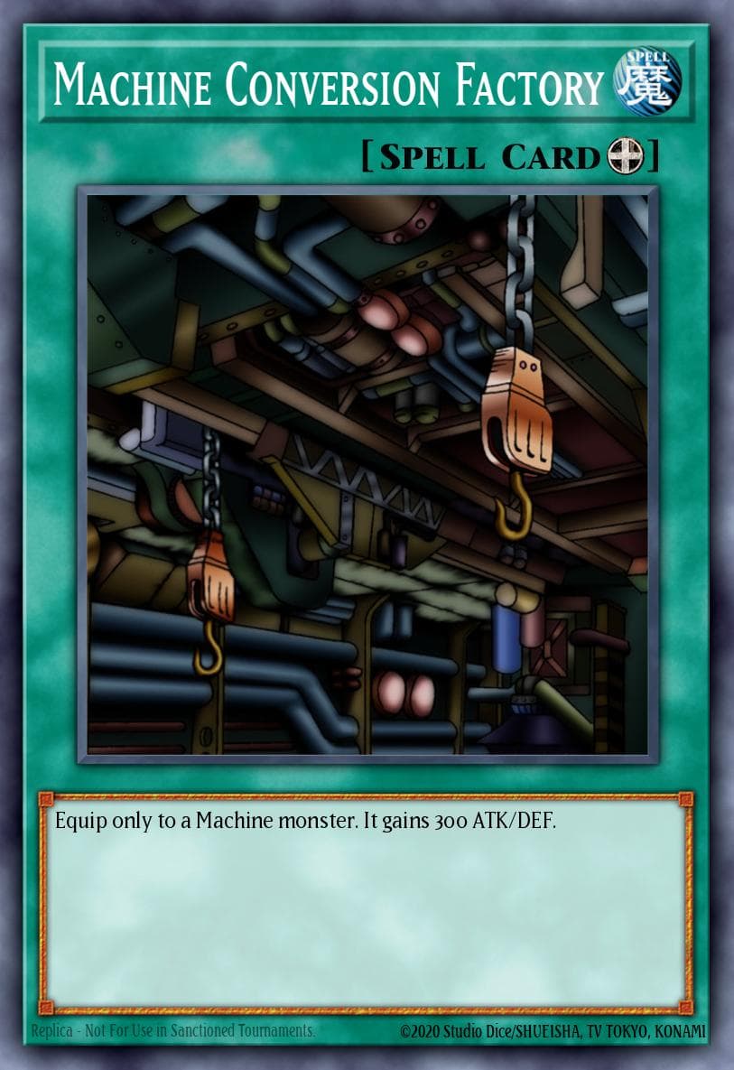Machine Conversion Factory 遊戲王 card