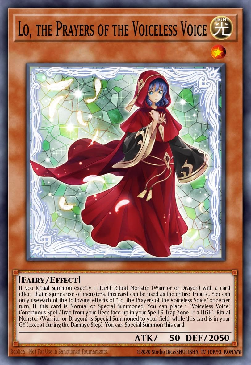 Lo, the Prayers of the Voiceless Voice OTS Tournament Pack 26 card
