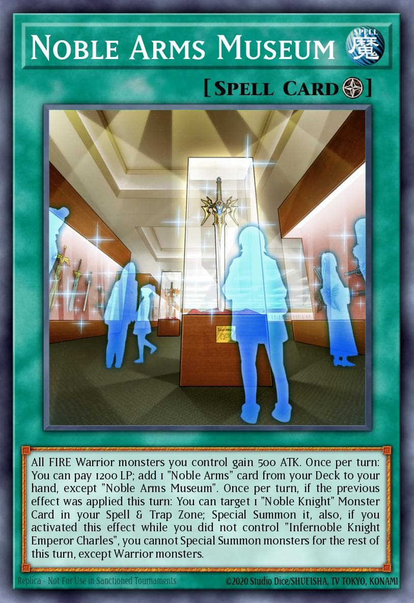 Noble Arms Museum Duelist Nexus card