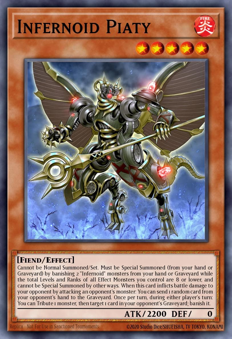 Infernoid Piaty Battles of Legend: Terminal Revenge card