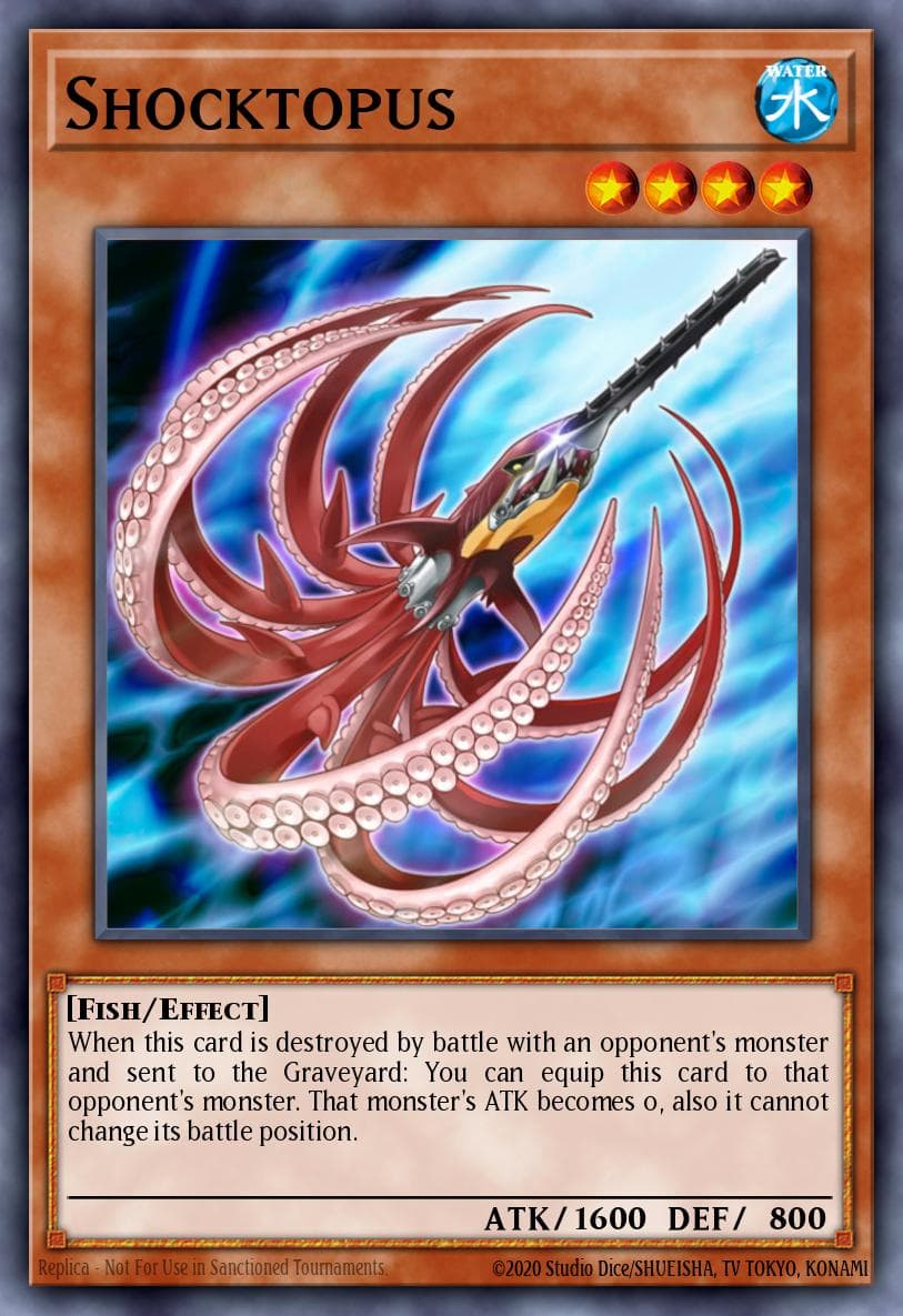 Shocktopus Star Pack 2014 card