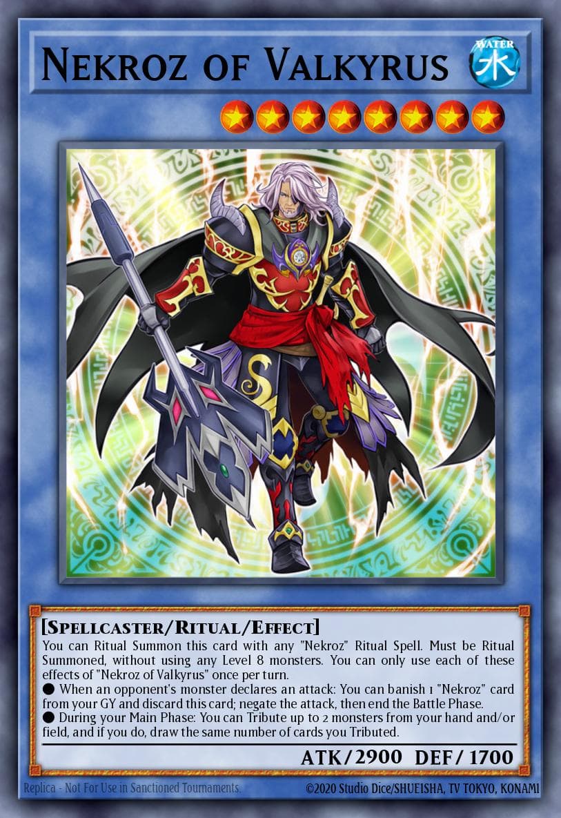 Nekroz of Valkyrus The Secret Forces card