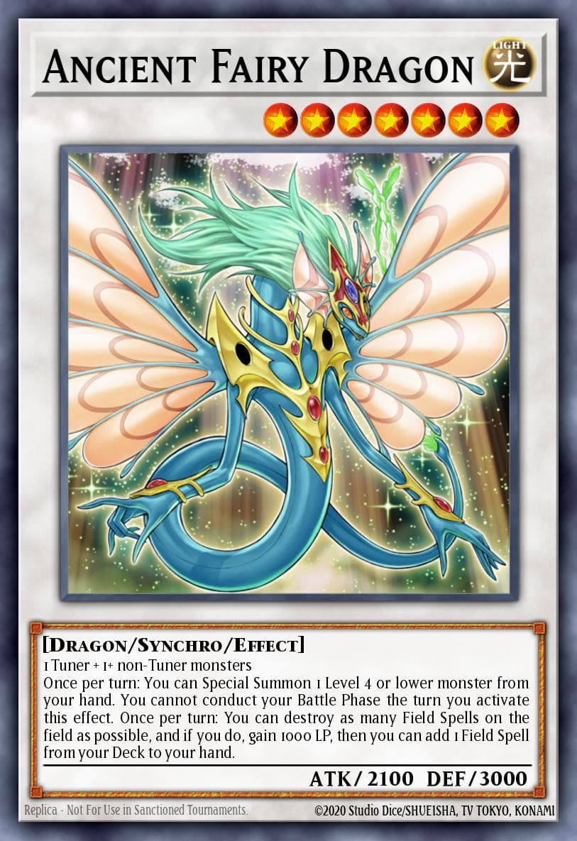 Ancient Fairy Dragon Ancient Prophecy: Special Edition card