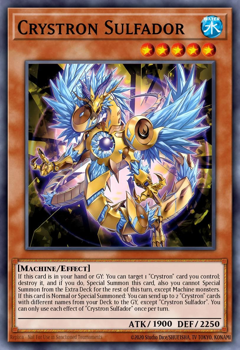Crystron Sulfador Supreme Darkness card