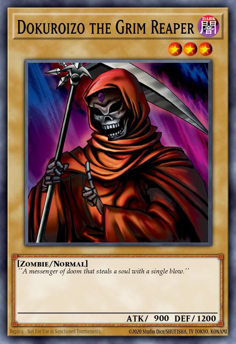 Dokuroizo the Grim Reaper 游戏王 card