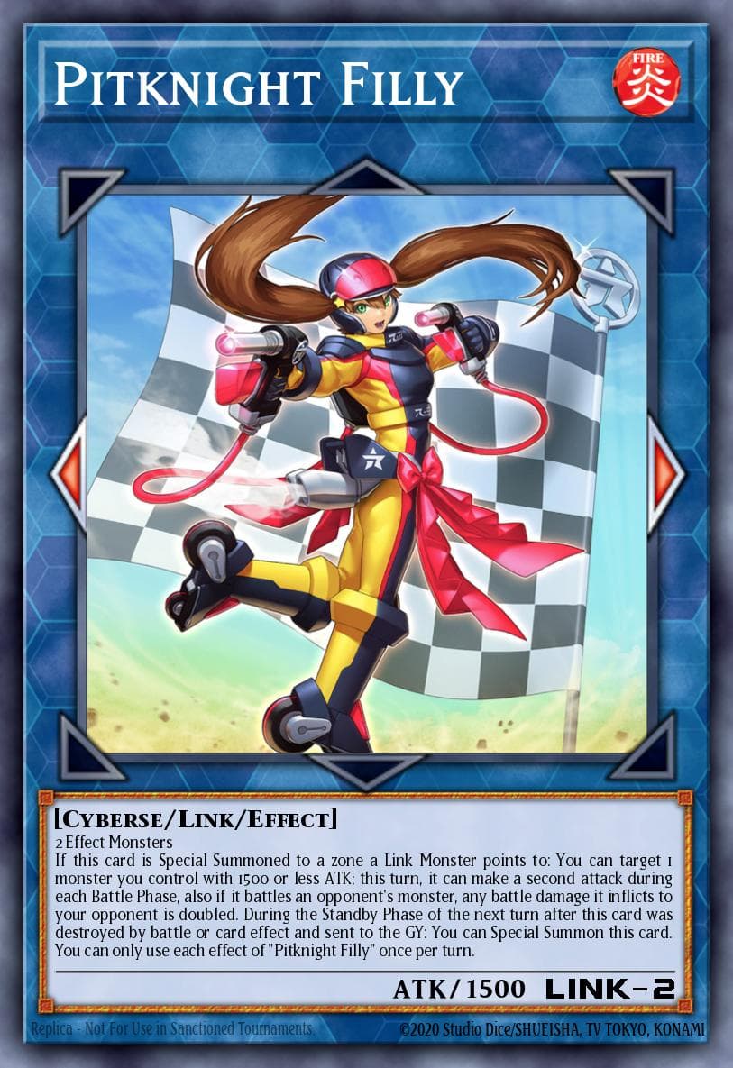 Pitknight Filly 25th Anniversary Tin: Dueling Mirrors card