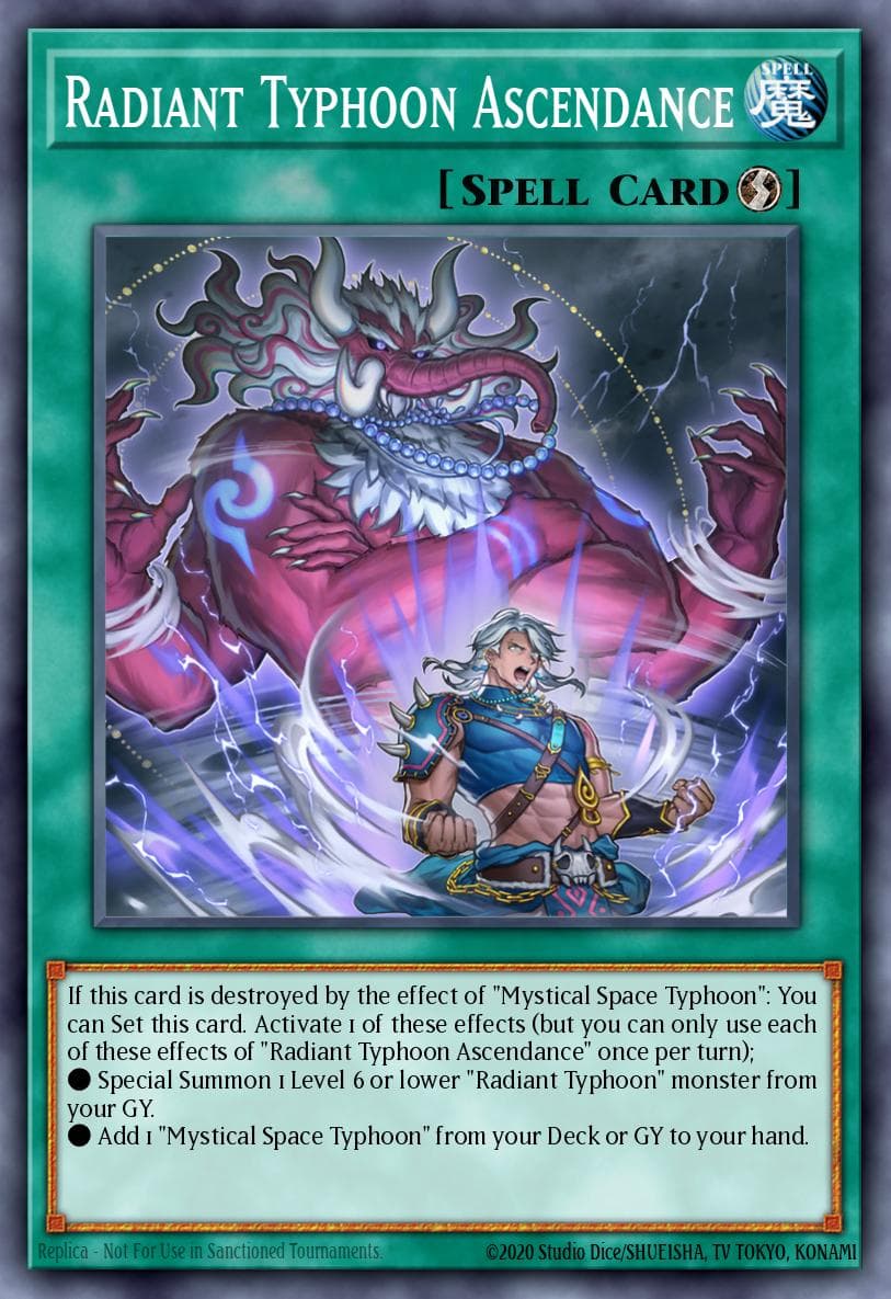 Radiant Typhoon Ascendance Burst Protocol card