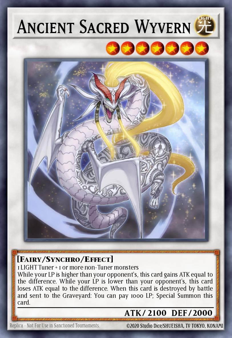 Ancient Sacred Wyvern Ancient Prophecy: Special Edition card