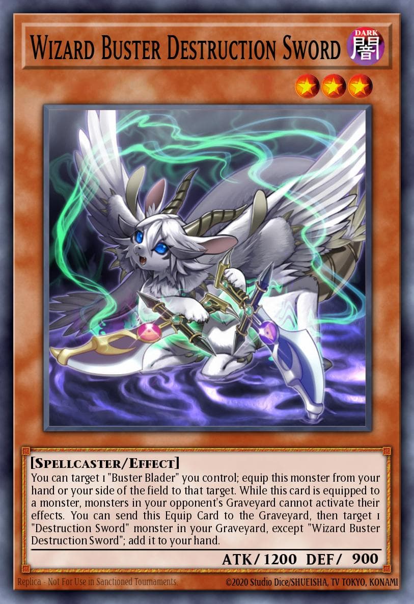 Wizard Buster Destruction Sword 2016 Mega-Tin Mega Pack card