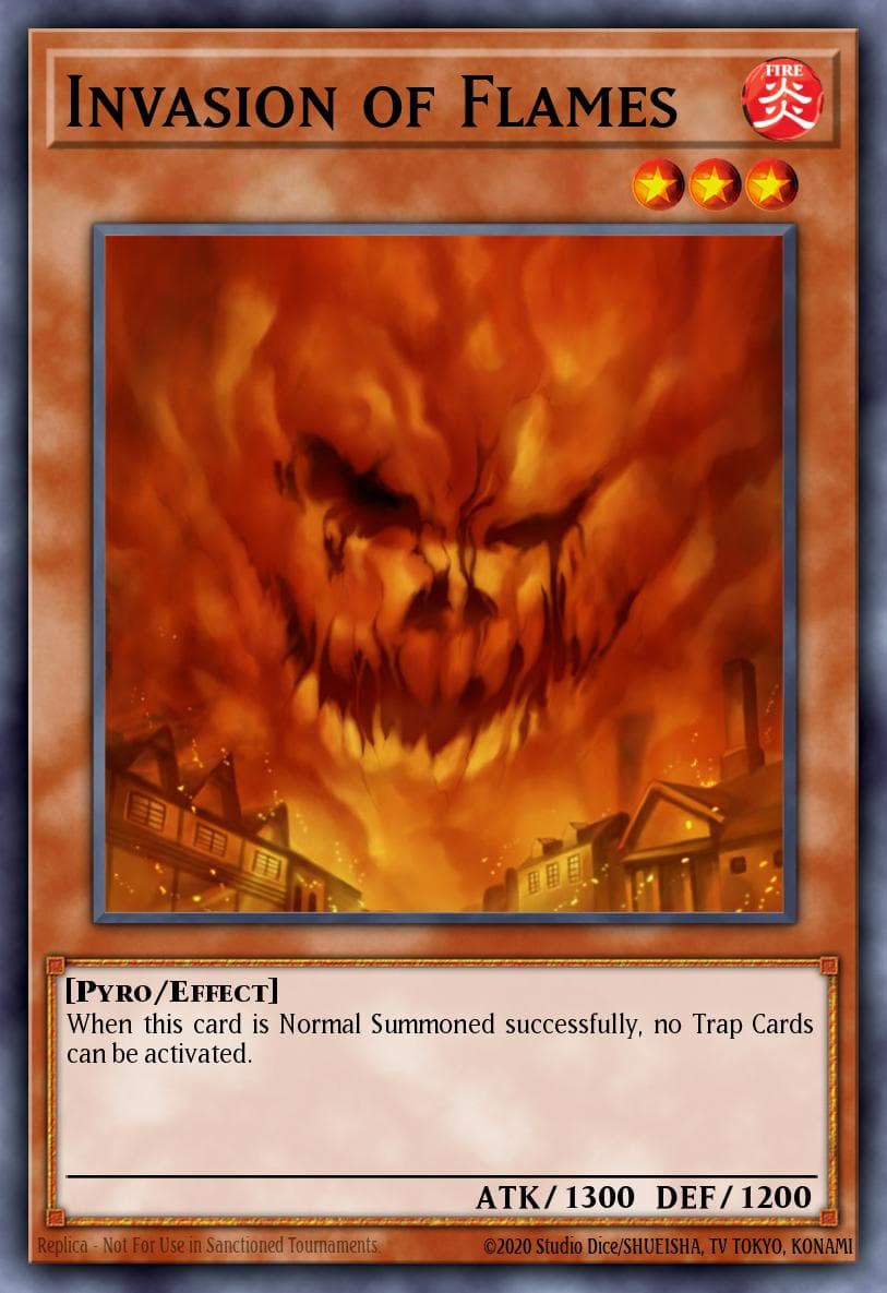 Invasion of Flames Dark Revelation Volume 3 card