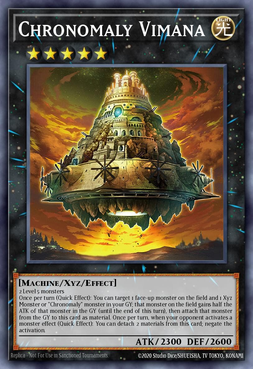 Chronomaly Vimana 2022 Tin of the Pharaoh's Gods card