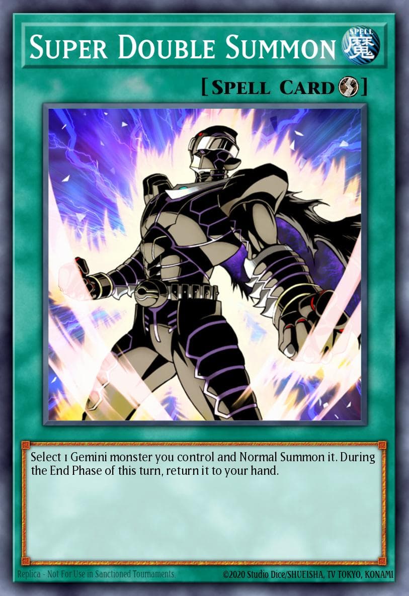 Super Double Summon Gladiator's Assault: Special Edition card