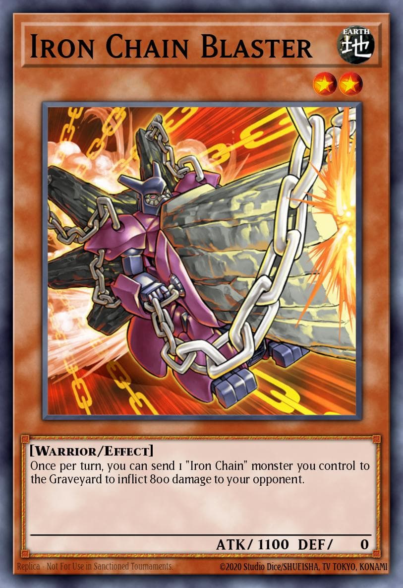 Iron Chain Blaster Crossroads of Chaos: Special Edition card