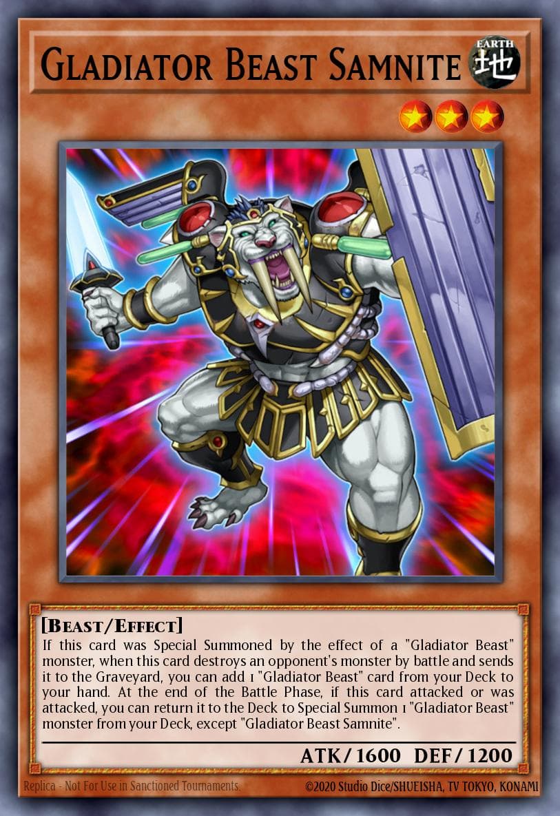 Gladiator Beast Samnite OTS Tournament Pack 12 (POR) card