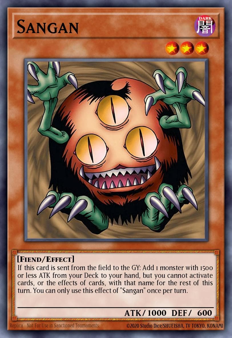 Sangan Gates of the Underworld Structure Deck card
