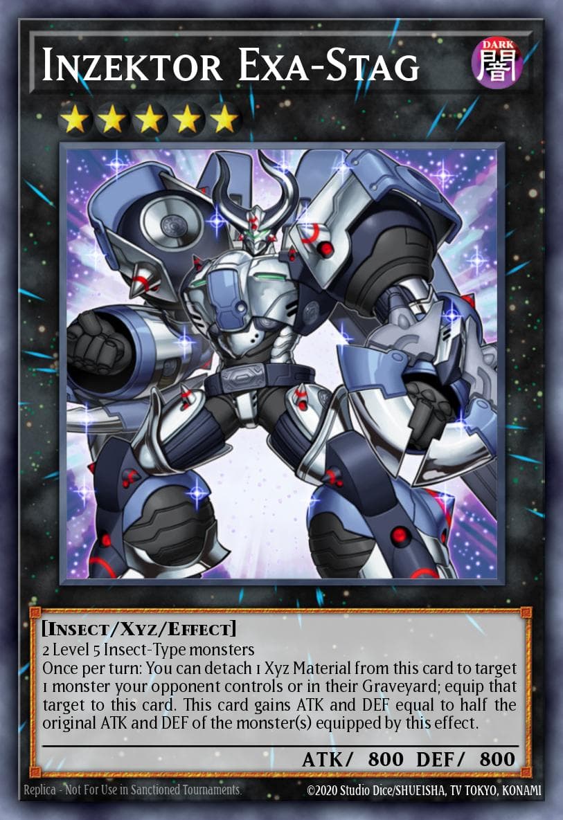 Inzektor Exa-Stag The Grand Creators card