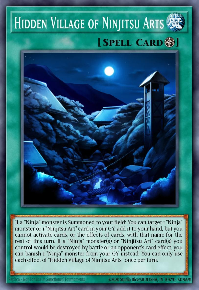 Hidden Village of Ninjitsu Arts OTS Tournament Pack 20 card