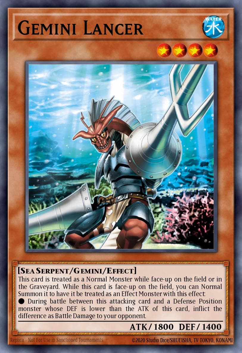 Gemini Lancer Phantom Darkness: Special Edition card