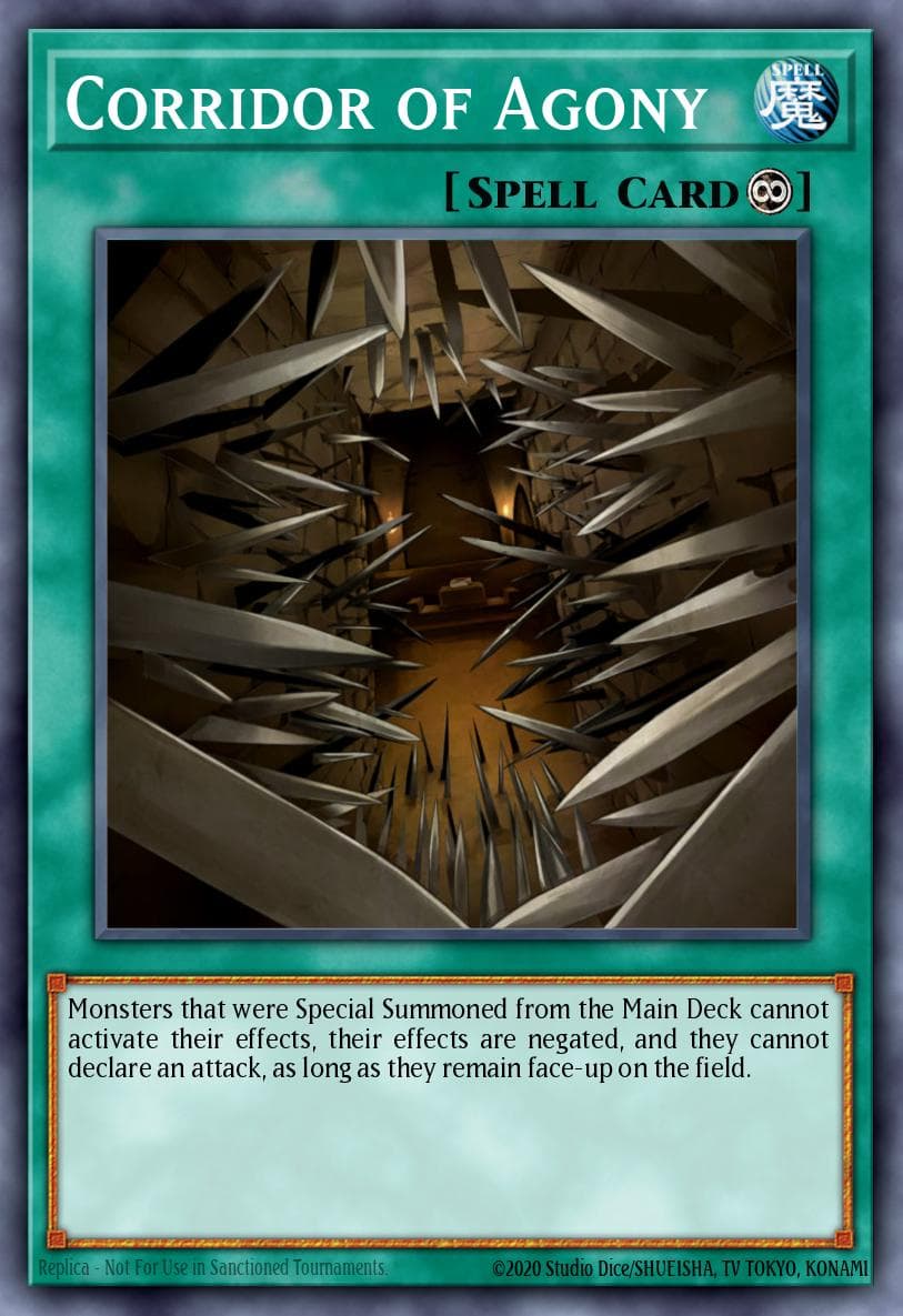 Corridor of Agony The Shining Darkness Sneak Peek Participation Card card