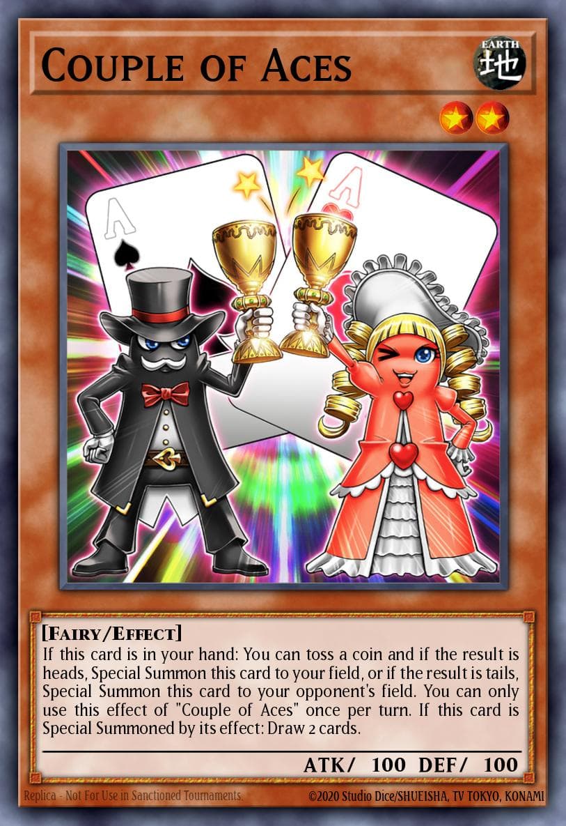 Couple of Aces 25th Anniversary Tin: Dueling Mirrors card