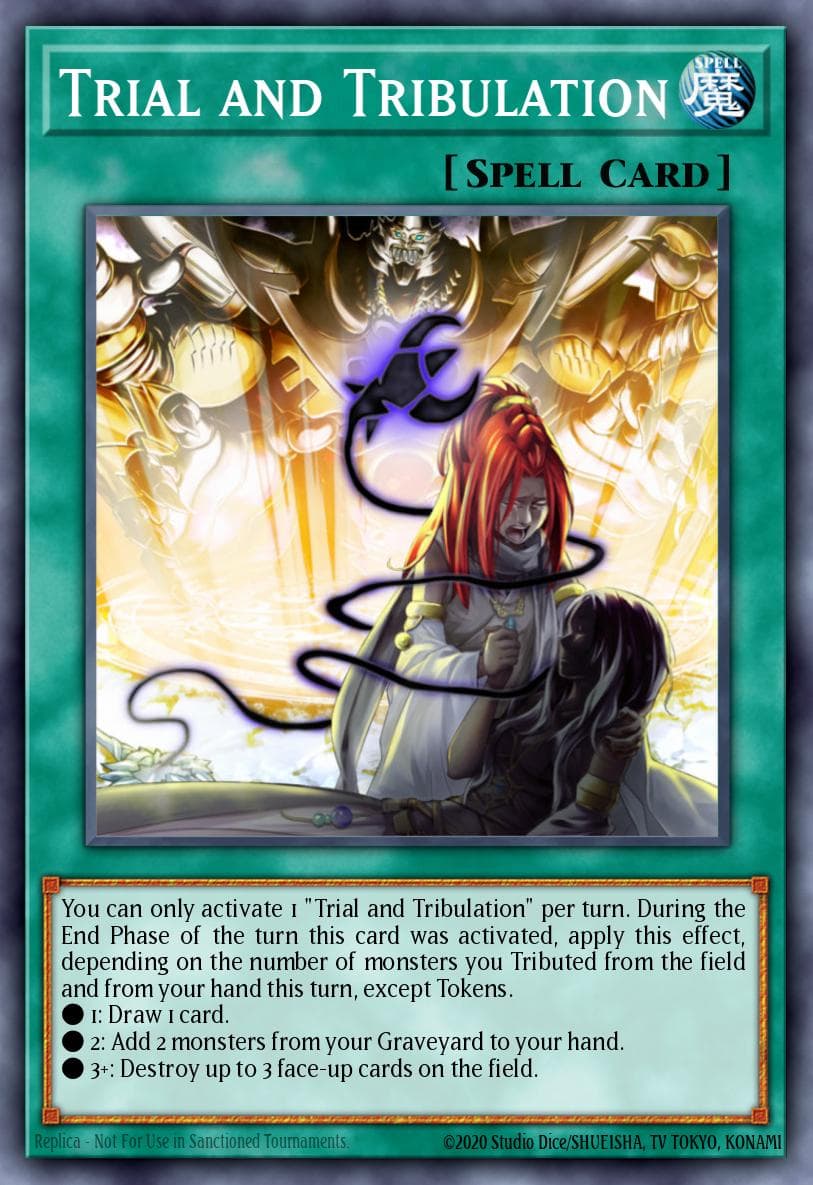 Trial and Tribulation Galactic Overlord Sneak Peek Participation Card card