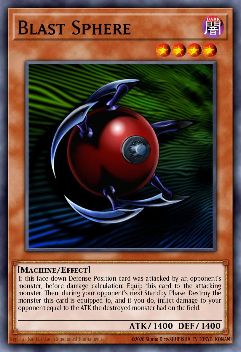 Blast Sphere Duelist Pack: Battle City card