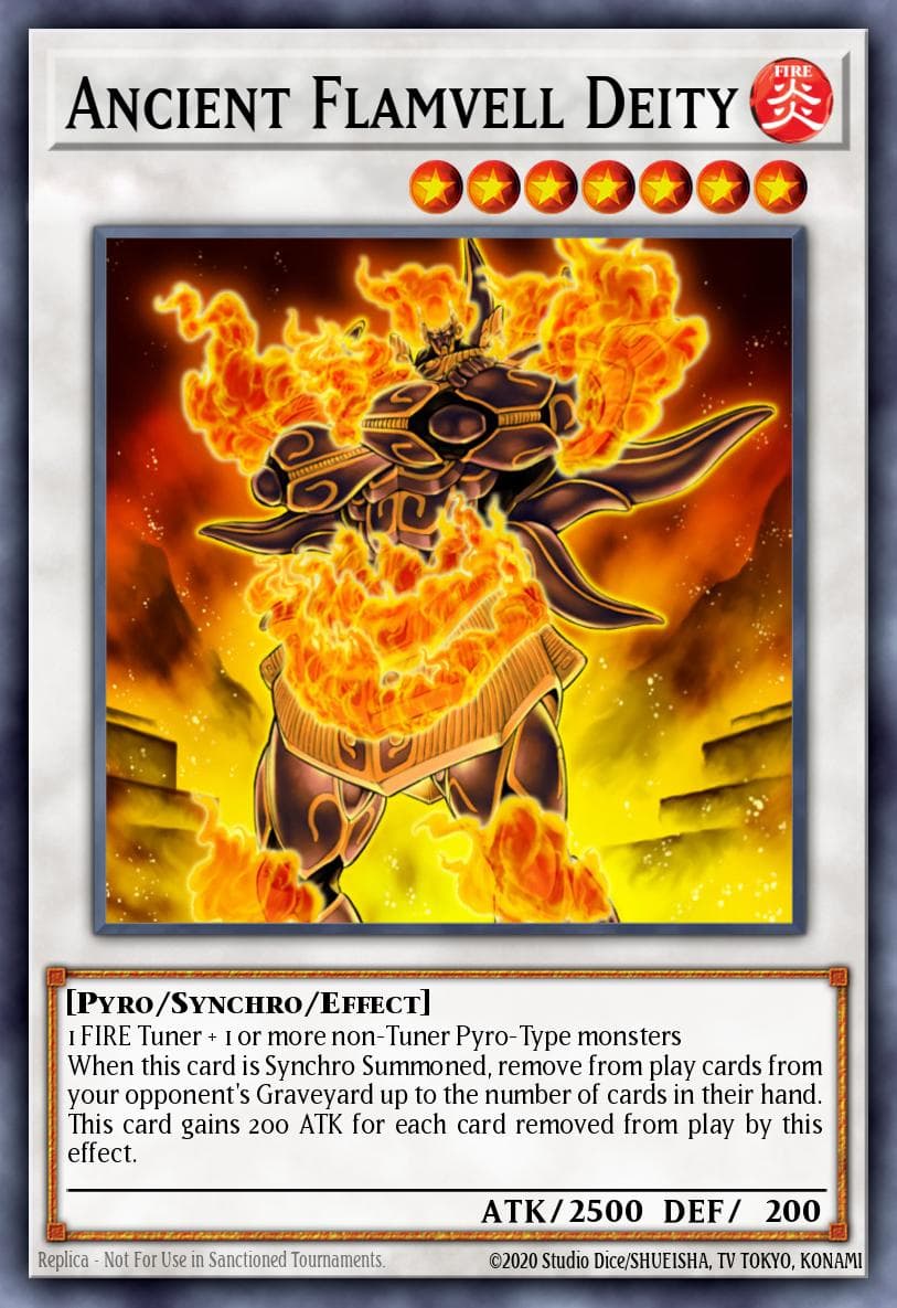 Ancient Flamvell Deity Hidden Arsenal 4: Trishula's Triumph card