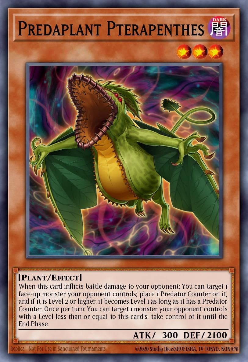 Predaplant Pterapenthes Fusion Enforcers card