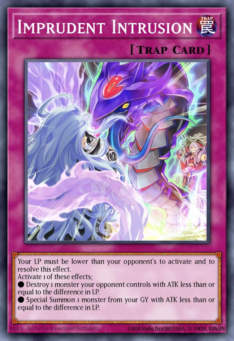 Imprudent Intrusion Battle of Chaos card