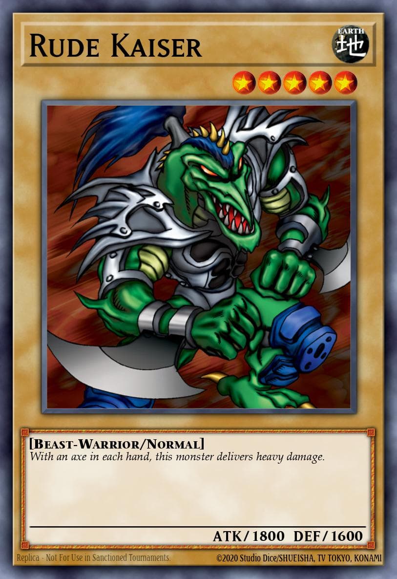 Rude Kaiser Starter Deck: Kaiba card