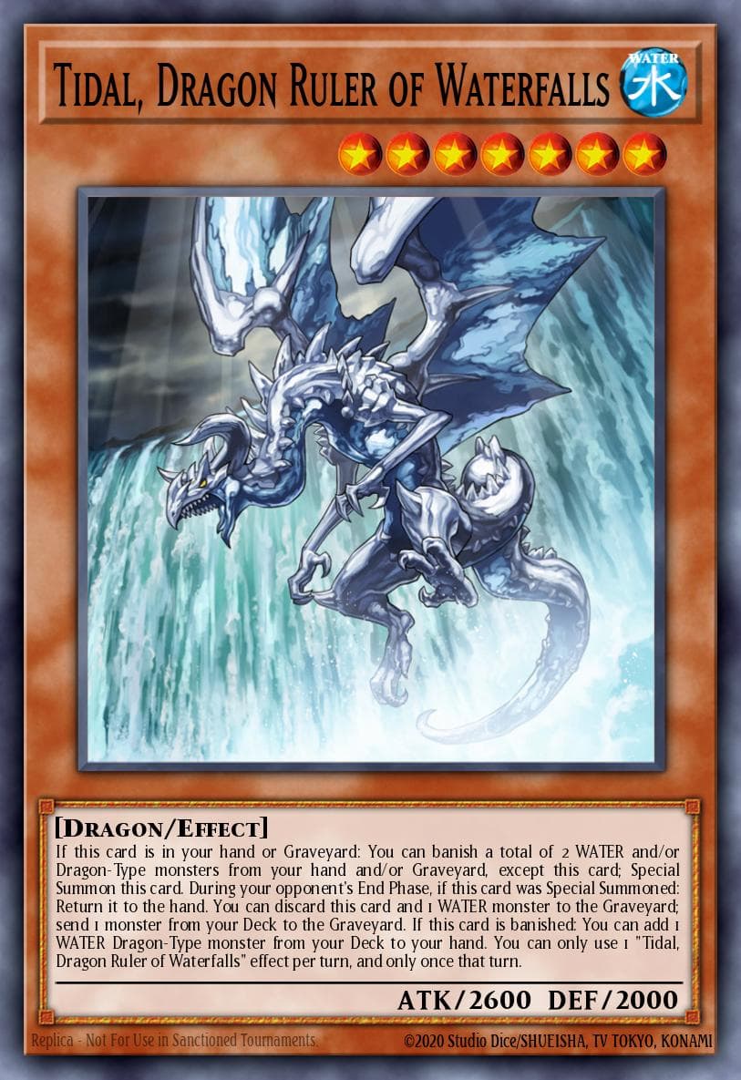 Tidal, Dragon Ruler of Waterfalls 2013 Collectible Tins Wave 2 card