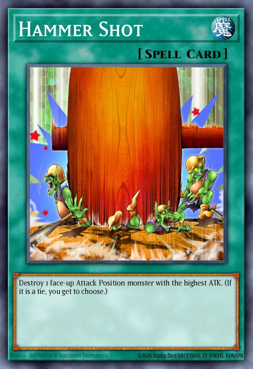 Hammer Shot Speed Duel: Battle City Box card