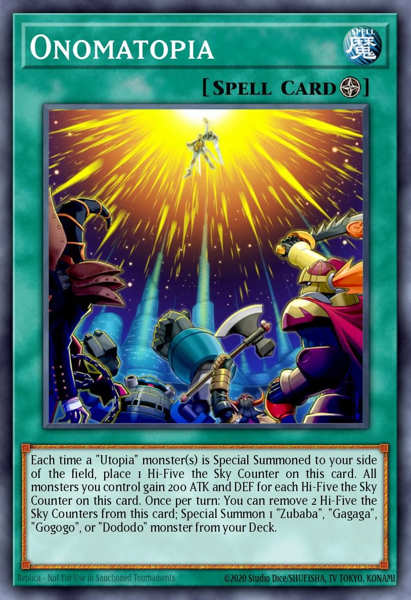 Onomatopia Battles of Legend: Monster Mayhem card