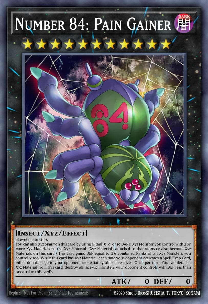 Number 84: Pain Gainer Battles of Legend: Chapter 1 card