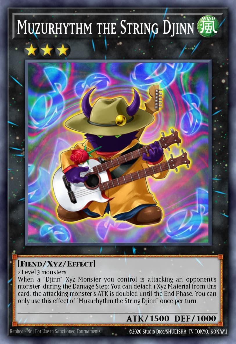 Muzurhythm the String Djinn Star Pack 2014 card