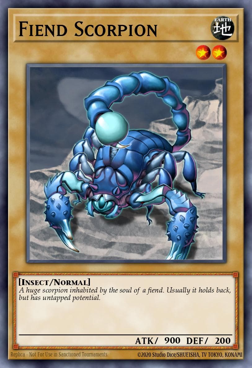 Fiend Scorpion Ancient Sanctuary card