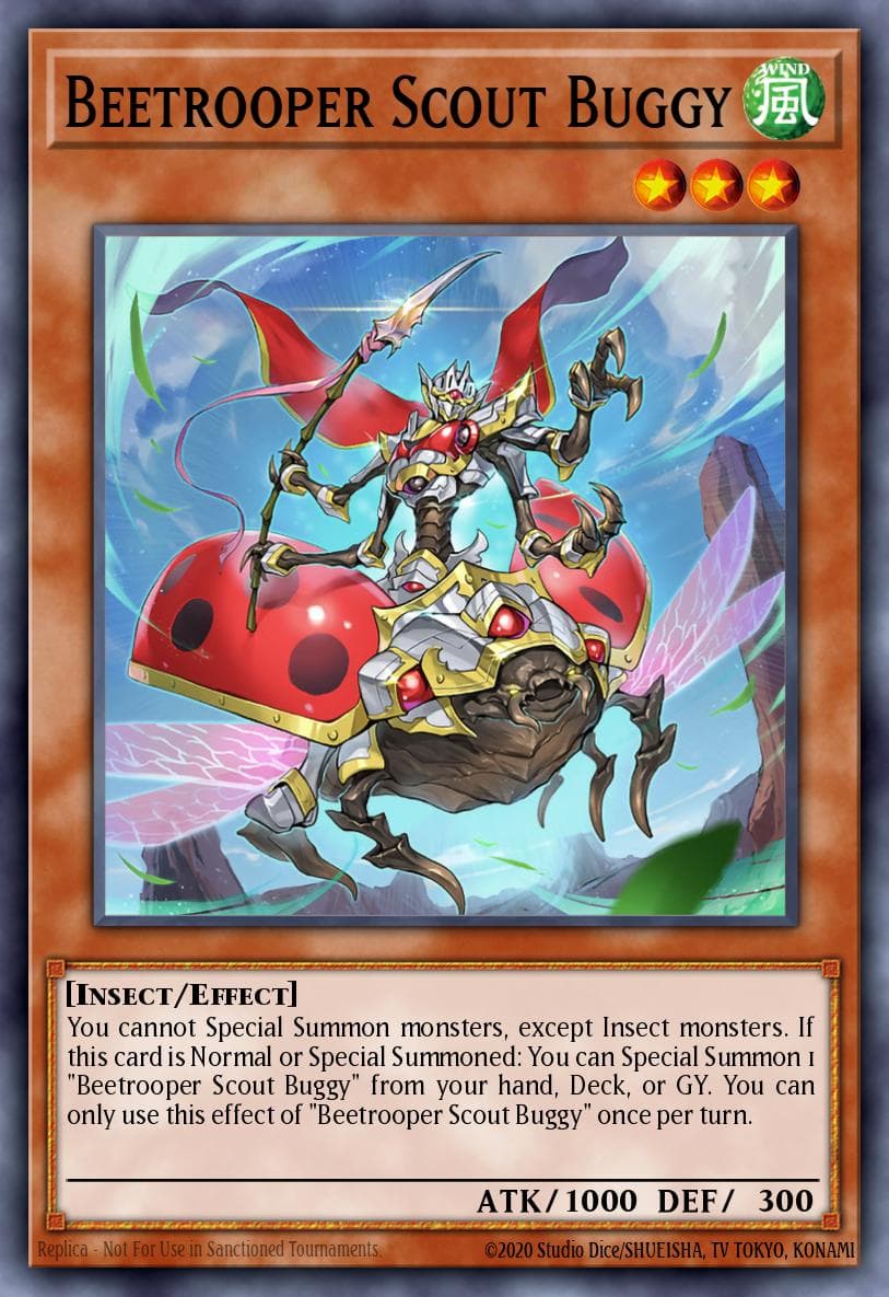 Beetrooper Scout Buggy 2022 Tin of the Pharaoh's Gods card