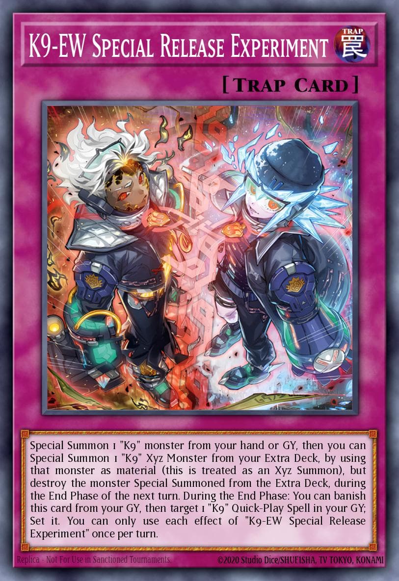 K9-EW Special Release Experiment Justice Hunters card