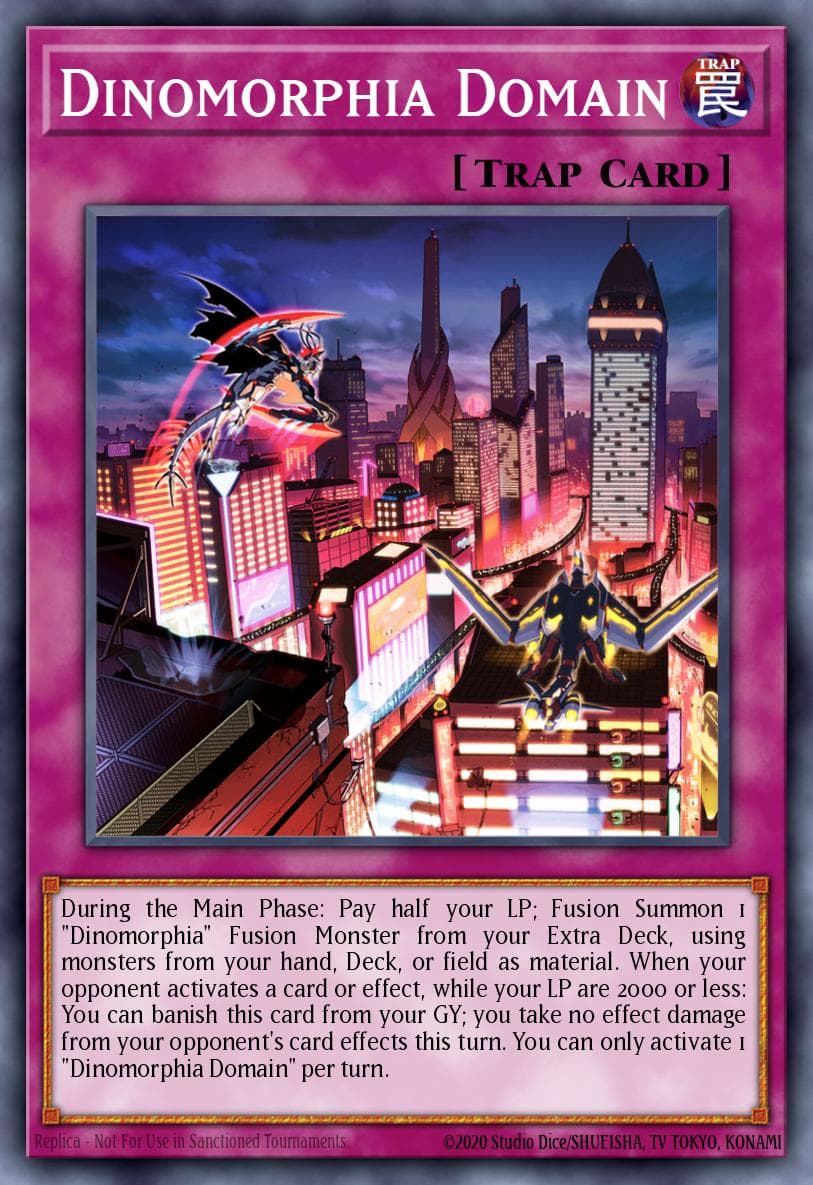 Dinomorphia Domain Battle of Chaos card