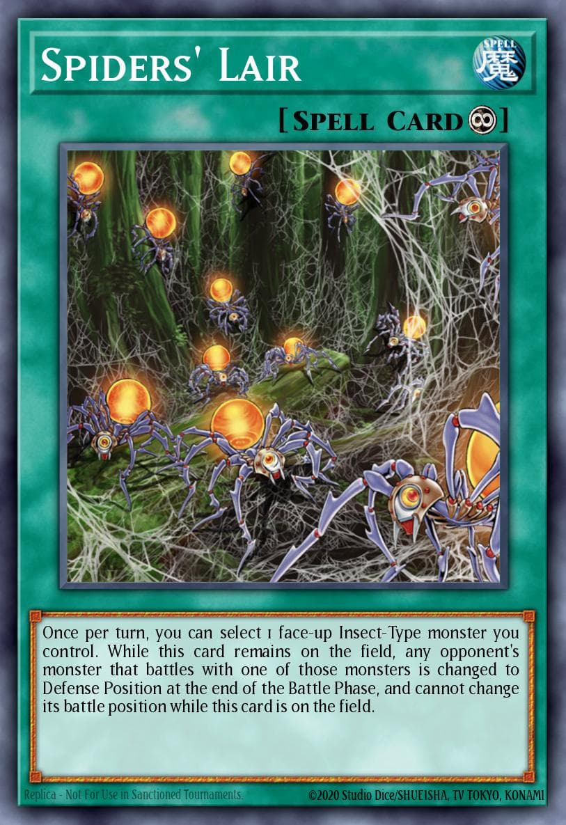 Spiders' Lair Absolute Powerforce: Special Edition card